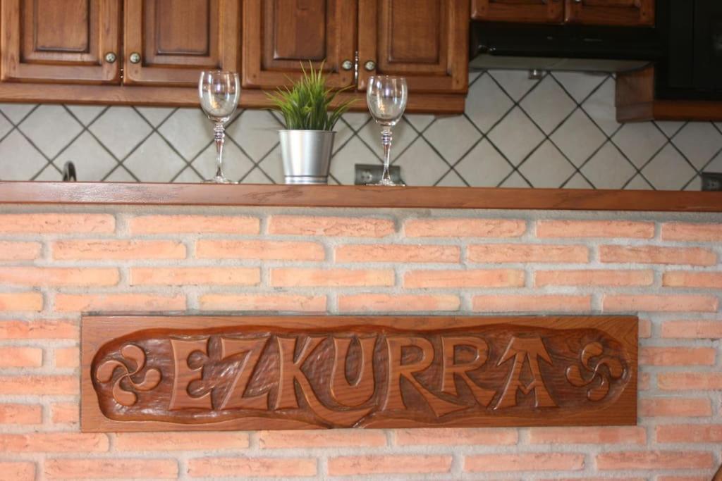 Gartzinea, Amplia Y Preciosa Vivienda Rural Apartment Ezkurra ภายนอก รูปภาพ